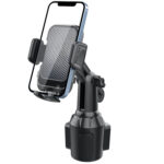 车载水杯座手机支架可折叠水杯手机固定支架汽车水杯座手机支架