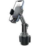 车载水杯座手机支架可折叠水杯手机固定支架汽车水杯座手机支架