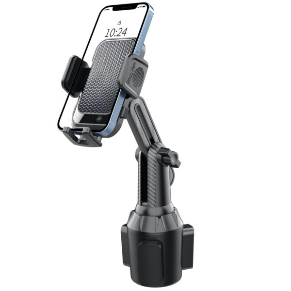 车载水杯座手机支架可折叠水杯手机固定支架汽车水杯座手机支架