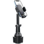 车载水杯座手机支架可折叠水杯手机固定支架汽车水杯座手机支架