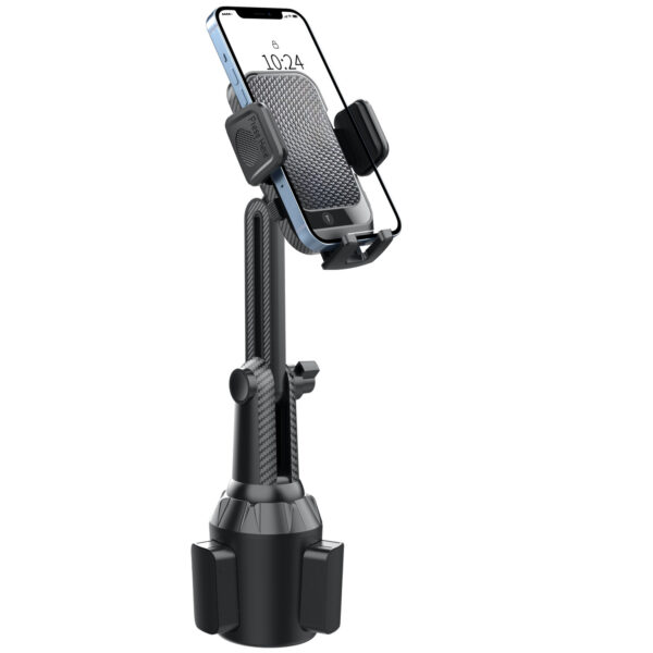 车载水杯座手机支架可折叠水杯手机固定支架汽车水杯座手机支架