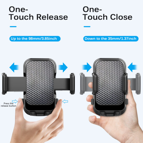 车载手机支架通风出口卡扣式 360度旋转导航汽车通风口车用导航仪