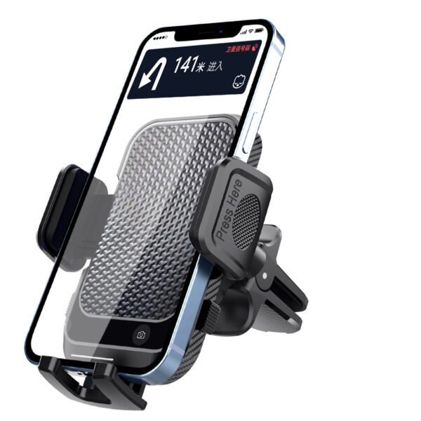 车载手机支架通风出口卡扣式 360度旋转导航汽车通风口车用导航仪