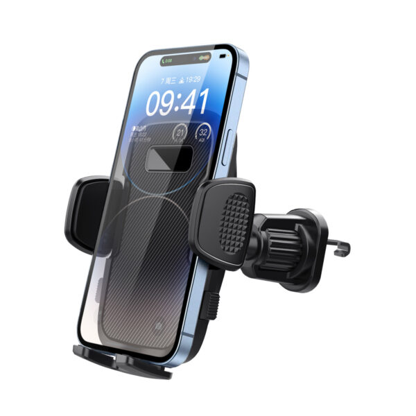 车载手机支架出风口卡扣式360度旋转导航汽车通风口车用导航仪