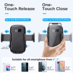 车载手机支架出风口卡扣式360度旋转导航汽车通风口车用导航仪