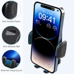 车载手机支架出风口卡扣式360度旋转导航汽车通风口车用导航仪