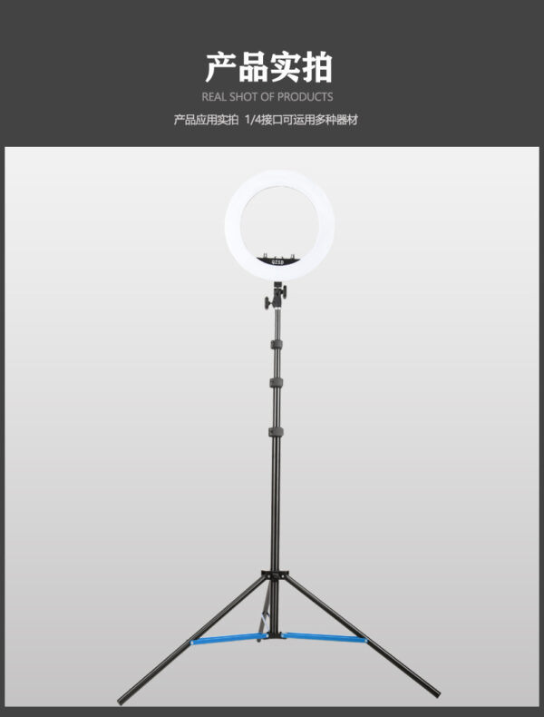 32管径铝合金灯架摄影支架补光灯摄影灯户外灯高承重支架