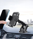 多功能车载手机支架汽车仪表台挡风玻璃吸盘式可伸缩导航手机支架