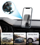 磁铁手机支架磁吸粘贴式车载手机支架汽车仪表台强磁导航支架