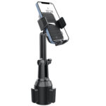 车载水杯座手机支架 可折叠防滑 汽车水杯架手机固定支架