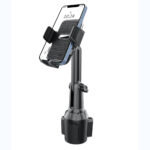 车载水杯座手机支架 可折叠防滑 汽车水杯架手机固定支架