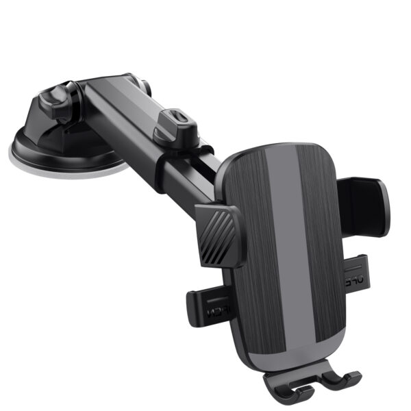 车载手机支架汽车仪表台挡风玻璃吸盘式可伸缩自动锁手机导航支架
