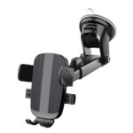 车载手机支架汽车仪表台挡风玻璃吸盘式可伸缩自动锁手机导航支架