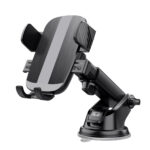 车载手机支架汽车仪表台挡风玻璃吸盘式可伸缩自动锁手机导航支架