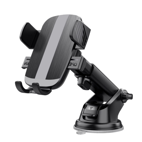 车载手机支架汽车仪表台挡风玻璃吸盘式可伸缩自动锁手机导航支架