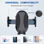 车载软管手机支架汽挡风玻璃中控台仪表台吸盘式导航手机支架