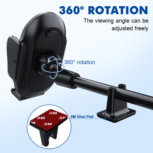 车载软管手机支架汽挡风玻璃中控台仪表台吸盘式导航手机支架