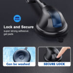 车载软管手机支架汽挡风玻璃中控台仪表台吸盘式导航手机支架