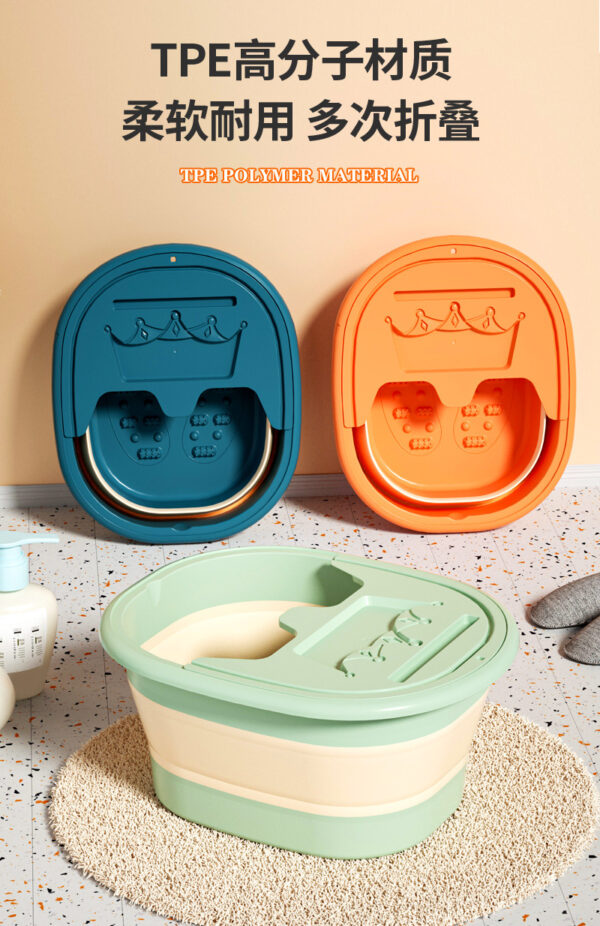 足浴盆加厚加高养生足浴桶按摩养生