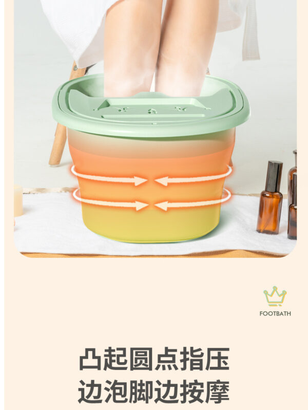 足浴盆加厚加高养生足浴桶按摩养生