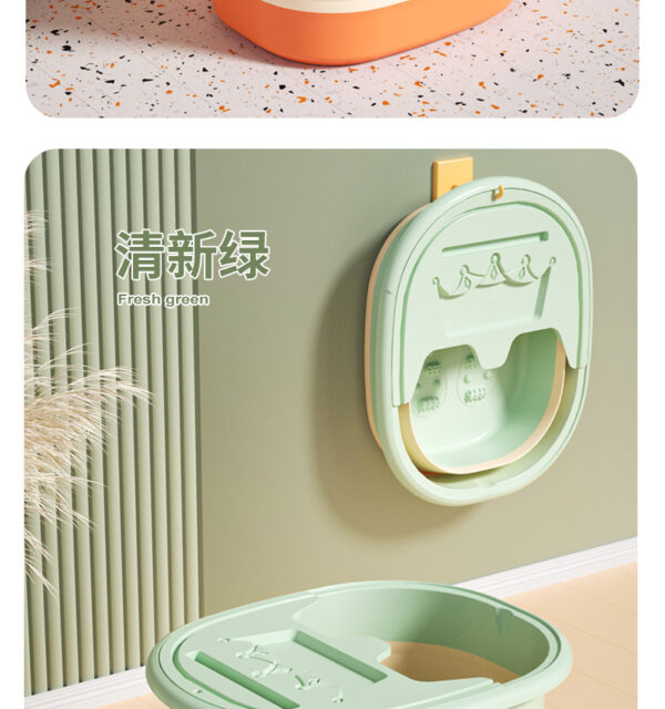 足浴盆加厚加高养生足浴桶按摩养生