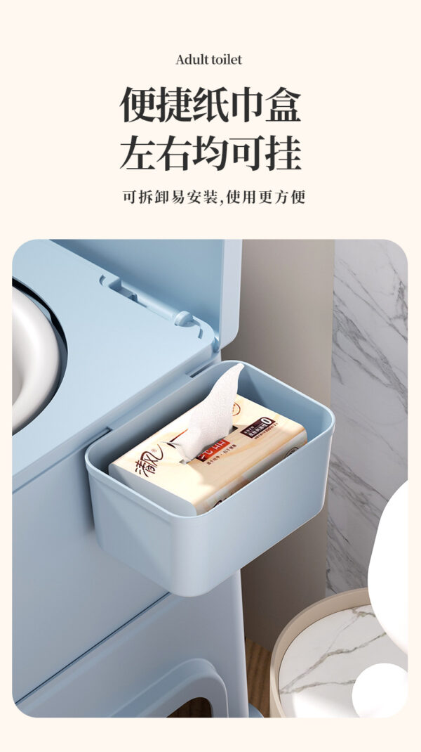 家用床边坐便凳防臭便盆