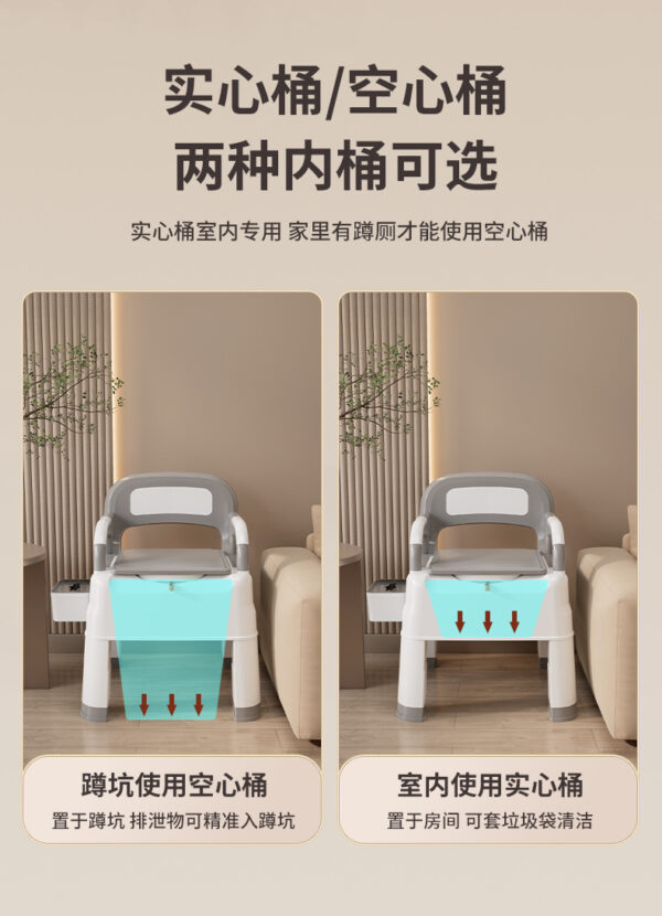 简易便携式家用尿桶成人大便椅坐便椅