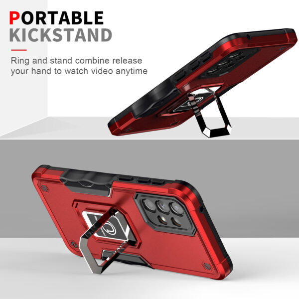 三星Galaxy A33 5G手机壳防摔军旗指环后盖磁吸手机保护套