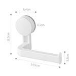 吸盘挂钩强力承重免打孔浴室壁挂置物架卫生间卷纸挂架