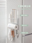 铁艺磁吸置物架冰箱侧面厨房卷纸保鲜膜收纳整理架调味料纸巾挂架