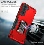 三星Galaxy S21 FE手机壳防摔军旗指环车载磁吸手机保护套