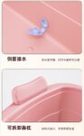 成人泡澡桶全身大号浴缸家用大人洗澡桶塑料浴桶全身儿童浴盆