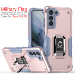 三星Galaxy S21 FE手机壳防摔军旗指环车载磁吸手机保护套