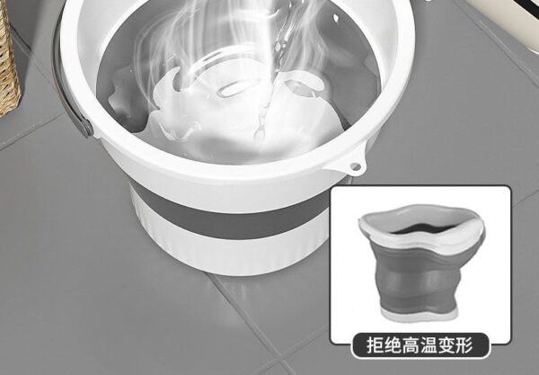 可折叠水桶塑料桶家用储水桶加厚手提大桶特大号收纳筐钓鱼桶户外