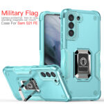 三星Galaxy S21 FE手机壳防摔军旗指环车载磁吸手机保护套