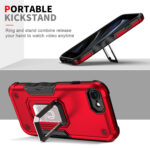 苹果16ProMax手机壳五金支架指环插卡推窗防摔军旗iP16PM支架