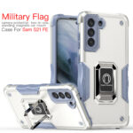 三星Galaxy S21 FE手机壳防摔军旗指环车载磁吸手机保护套