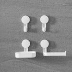 吸盘挂钩强力承重免打孔浴室壁挂置物架卫生间卷纸挂架