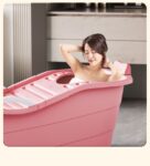 成人泡澡桶全身大号浴缸家用大人洗澡桶塑料浴桶全身儿童浴盆